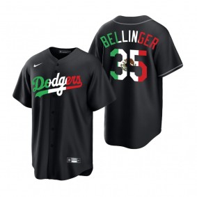 Los Angeles Dodgers Cody Bellinger Black Mexican Heritage Night Replica Jersey