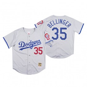 Los Angeles Dodgers Cody Bellinger Gray 1981 Authentic Jersey
