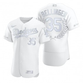 Cody Bellinger Los Angeles Dodgers White Awards Collection NL MVP Jersey