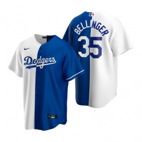 Los Angeles Dodgers Cody Bellinger White Royal Split Replica Jersey