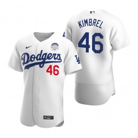 Los Angeles Dodgers Craig Kimbrel White 4 ALS Lou Gehrig Day Authentic Jersey