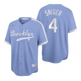 Duke Snider Brooklyn Dodgers Light Purple Cooperstown Collection Baseball Jersey
