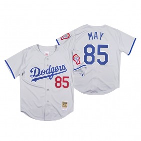 Los Angeles Dodgers Dustin May Gray 1981 Authentic Jersey