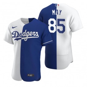 Los Angeles Dodgers Dustin May Nike Royal Authentic Color Split Jersey