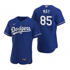 Men's Los Angeles Dodgers Dustin May Nike Royal Authentic 2020 Alternate Jersey