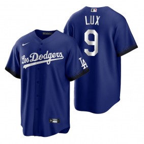 Los Angeles Dodgers Gavin Lux Royal 2021 City Connect Replica Jersey
