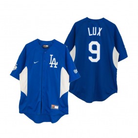 Los Angeles Dodgers Gavin Lux Royal Vintage Baseball Jersey