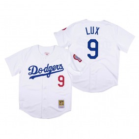 Los Angeles Dodgers Gavin Lux White 1981 Authentic Jersey