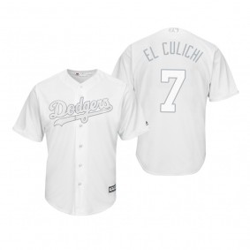 Los Angeles Dodgers Julio Urias El Culichi White 2019 Players' Weekend Replica Jersey