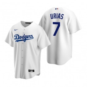 Men's Los Angeles Dodgers Julio Urias Nike White Replica Home Jersey