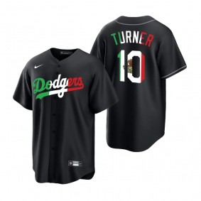 Los Angeles Dodgers Justin Turner Black Mexican Heritage Night Replica Jersey