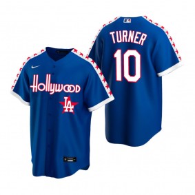 Los Angeles Dodgers Justin Turner Special Edition Royal City Connect jersey
