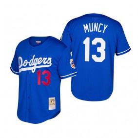 Los Angeles Dodgers Max Muncy Royal Cooperstown Collection Mesh Batting Practice Jersey
