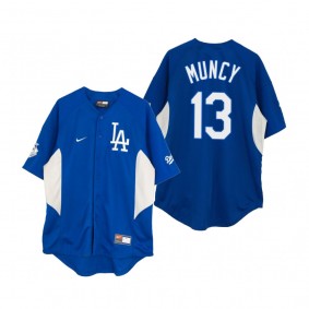 Los Angeles Dodgers Max Muncy Royal Vintage Baseball Jersey