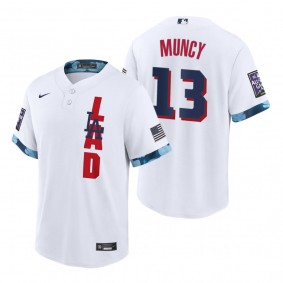 Los Angeles Dodgers Max Muncy White 2021 MLB All-Star Game Replica Jersey