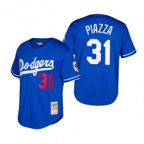 Los Angeles Dodgers Mike Piazza Royal Cooperstown Collection Mesh Batting Practice Jersey