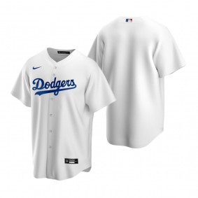 Men's Los Angeles Dodgers Nike White Replica Home Jersey