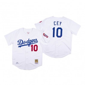 Los Angeles Dodgers Ron Cey Authentic White Cooperstown Collection Jersey