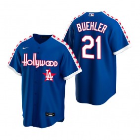 Los Angeles Dodgers Walker Buehler Special Edition Royal City Connect jersey