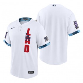 Los Angeles Dodgers White 2021 MLB All-Star Game Replica Jersey