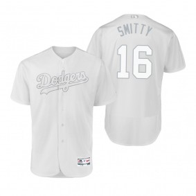 Los Angeles Dodgers Will Smith Smitty White 2019 Players' Weekend Authentic Jersey
