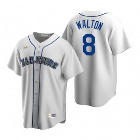 Seattle Mariners Donovan Walton Nike White Cooperstown Collection Home Jersey
