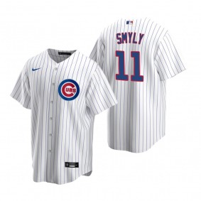 Chicago Cubs Drew Smyly Nike White Replica Home Jersey