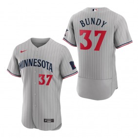 Dylan Bundy Minnesota Twins Gray Road 2023 Authentic Jersey