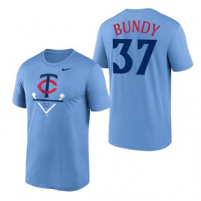 Dylan Bundy Minnesota Twins Light Blue 2023 Diamond Icon Legend Performance T-Shirt