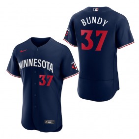 Dylan Bundy Minnesota Twins Navy Road Alternate 2023 Authentic Jersey