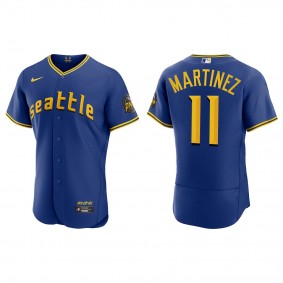 Edgar Martinez Seattle Mariners Royal 2023 City Connect Authentic Jersey