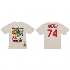 Eloy Jimenez Chicago White Sox Lyrical Lemonade x M&N Cream T-Shirt