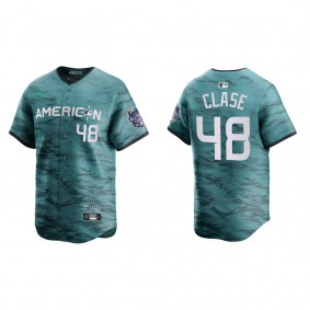Emmanuel Clase American League Teal 2023 MLB All-Star Game Limited Jersey