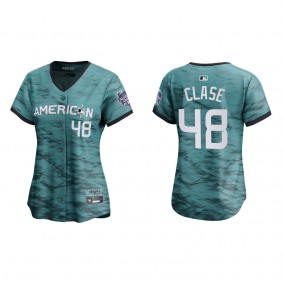 Emmanuel Clase Women American League Teal 2023 MLB All-Star Game Limited Jersey