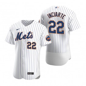 Men's New York Mets Ender Inciarte White Authentic Home Jersey