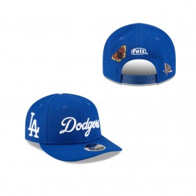 Felt X Los Angeles Dodgers Low Profile 9FIFTY Snapback Hat