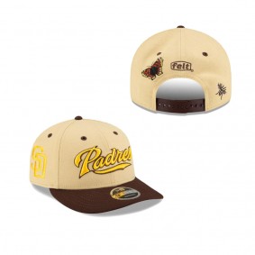 Felt X San Diego Padres Low Profile 9FIFTY Snapback Hat
