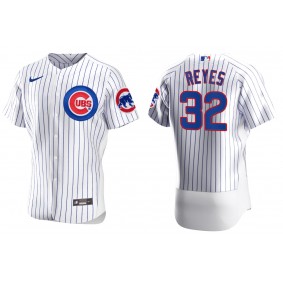 Men's Chicago Cubs Franmil Reyes White Authentic Home Jersey