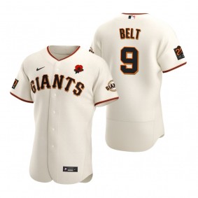 San Francisco Giants Brandon Belt Cream 2021 Memorial Day Authentic Jersey