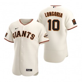 San Francisco Giants Evan Longoria Nike White 2020 Authentic Jersey