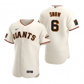 San Francisco Giants JT Snow Nike Cream Retired Player Authentic Jersey