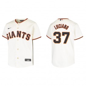 Youth San Francisco Giants Marco Luciano Cream Replica Home Jersey