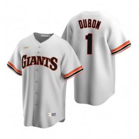 San Francisco Giants Mauricio Dubon Nike White Cooperstown Collection Home Jersey
