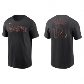 Men's San Francisco Giants Patrick Bailey Black Name & Number T-Shirt