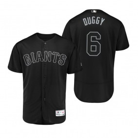 San Francisco Giants Steven Duggar Duggy Black 2019 Players' Weekend Authentic Jersey