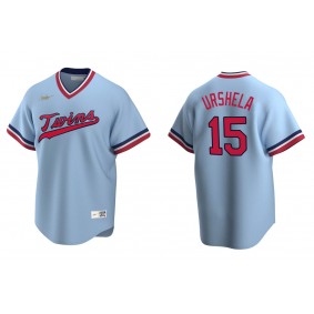 Men's Minnesota Twins Giovanny Urshela Light Blue Cooperstown Collection Road Jersey