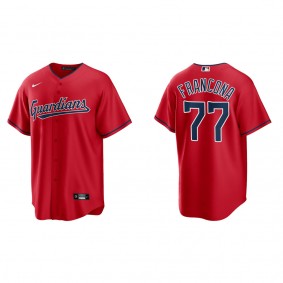Men's Cleveland Guardians Terry Francona Red Replica Jersey