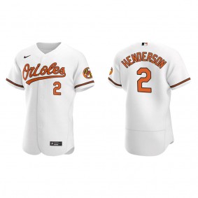 Gunnar Henderson Baltimore Orioles Trey Mancini White Home Authentic Player Jersey