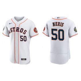 Hector Neris Houston Astros White 2022 World Series Home Authentic Jersey