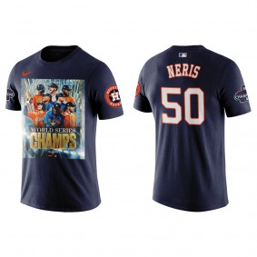 Hector Neris Houston Astros Navy 2022 World Series Champions Graphic T-Shirt